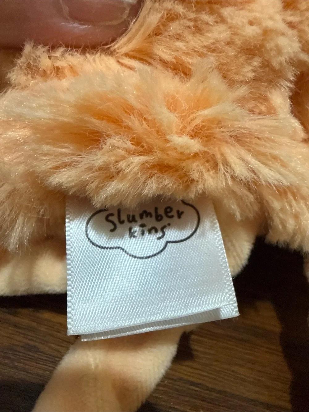 Slumberkins Mini Jellyfish Plush Toy Nectar Orange 7